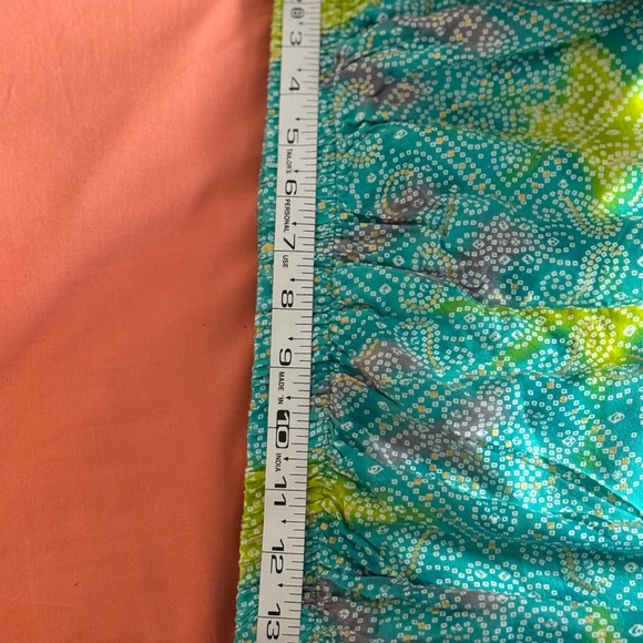 Vibrant Teal and Yellow Traditional Indian Outfit only 1 time wear - Picture 13 of 14